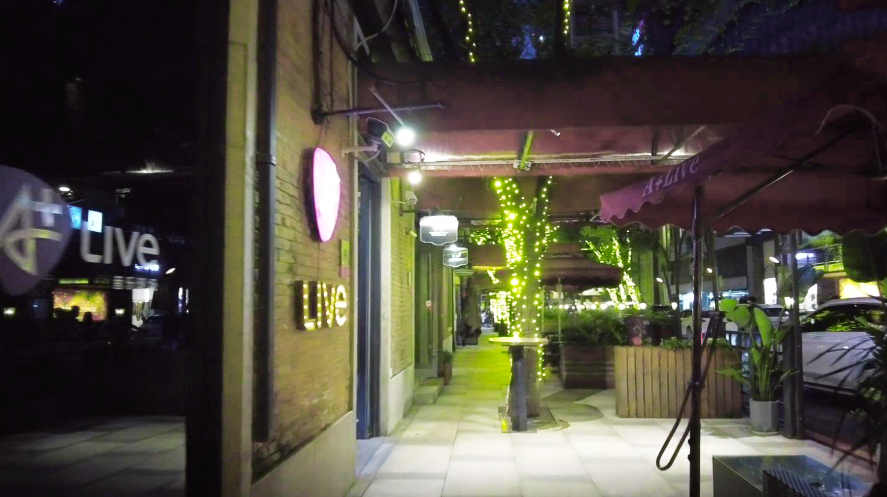 武汉时尚街区夜景,武汉夜景最好的街