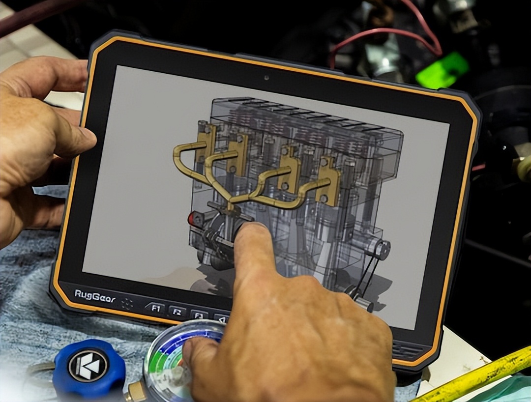 朗界RugGear首款10寸屏工业平板电脑来了!“4个首次”是亮点