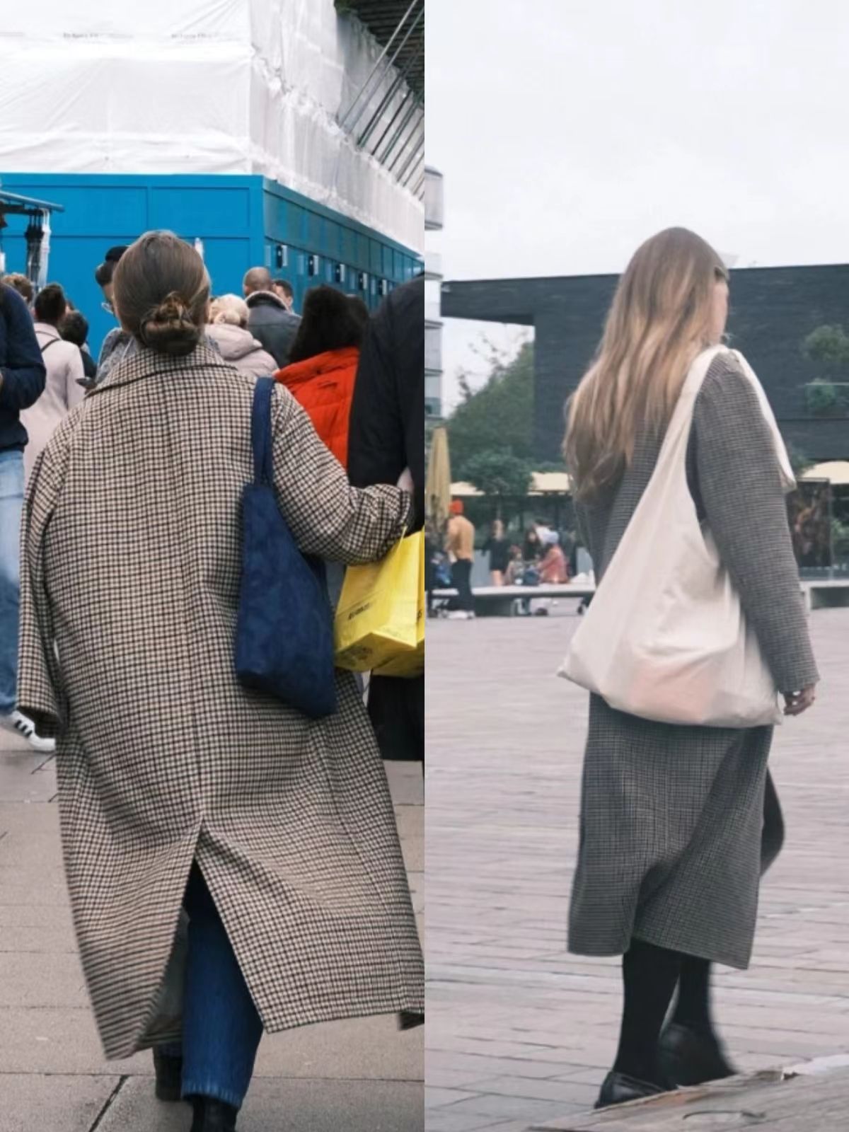 帆布包冬天搭什么外套,可爱的帆布包怎么搭配衣服