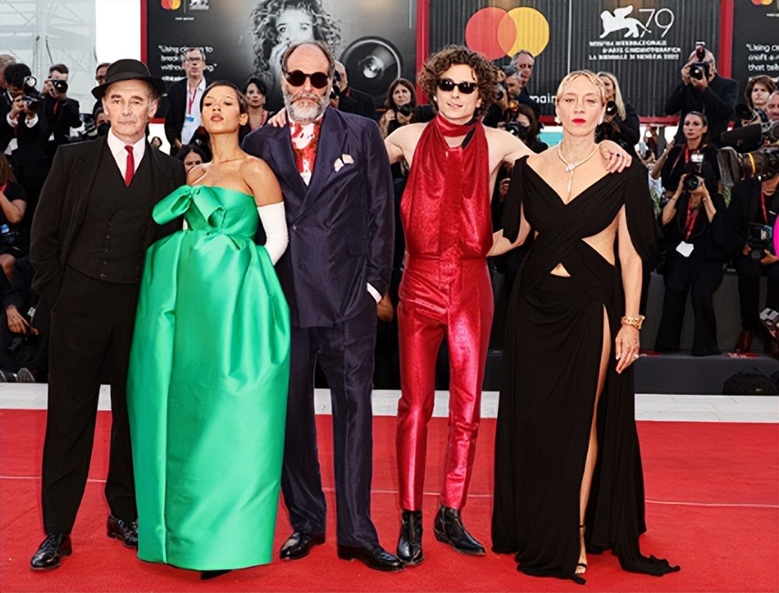 在意大利的年度电影庆典上看到所有的明星