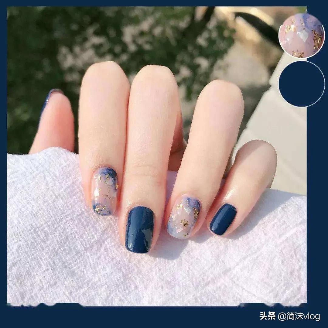 2022美甲爆款新年小短甲,适合2022过年的美甲图片