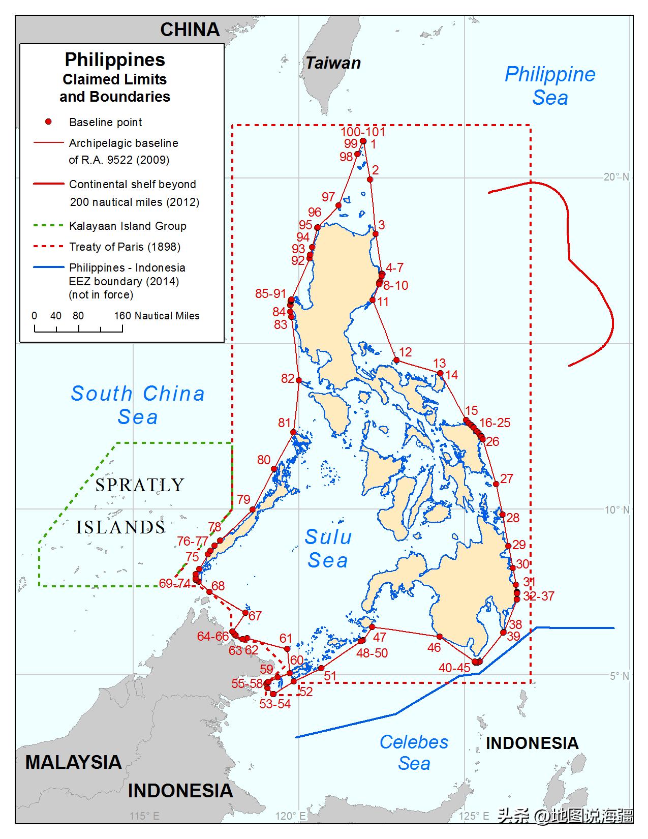 菲律宾群岛是第几岛链,菲律宾群岛水域航行制度