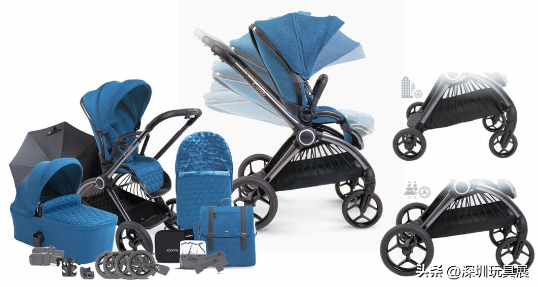 进口婴儿手推车折叠,美国品牌多功能婴儿手推车