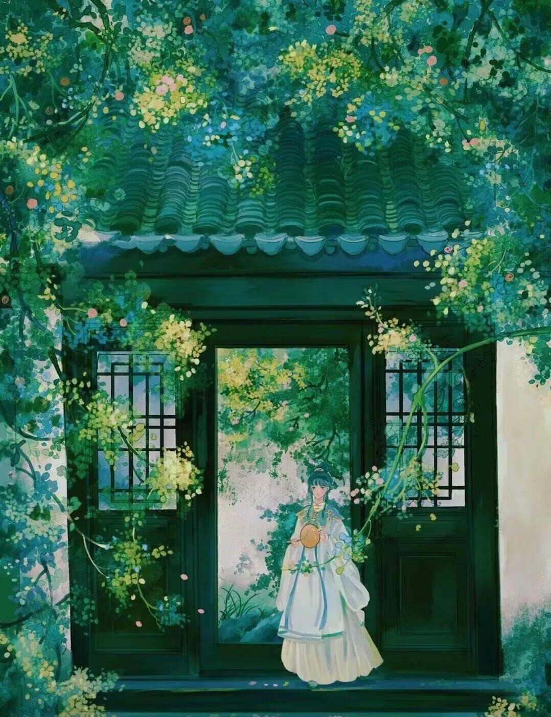 古风意境图片冬雪,古风意境图梅花