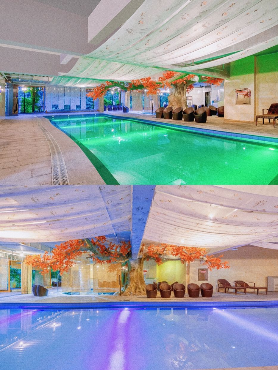 七里坪赏雪泡温泉,七里坪温泉酒店怎么去