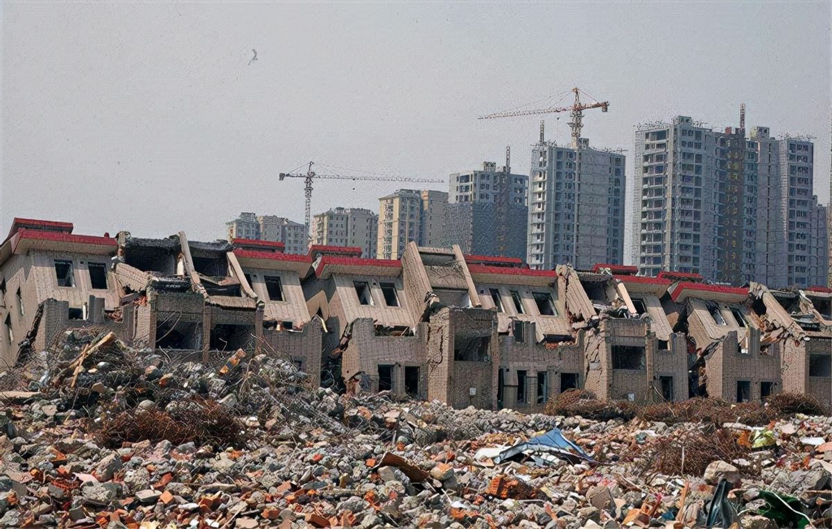 北塘古镇钉子户还拆吗,天津北塘古镇钉子户