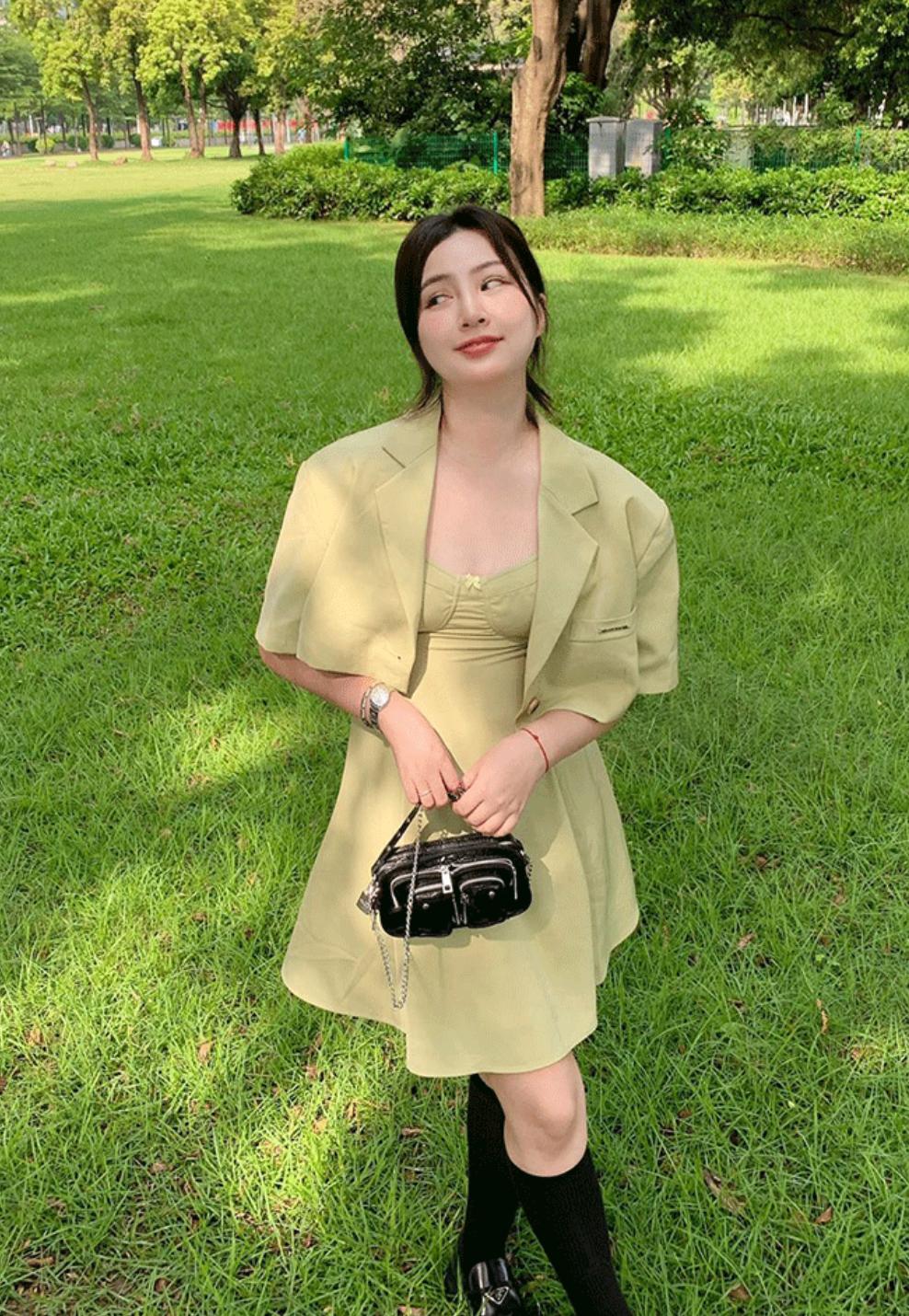 155微胖小个子连衣裙500多的,155微胖女生连衣裙2件套小碎花