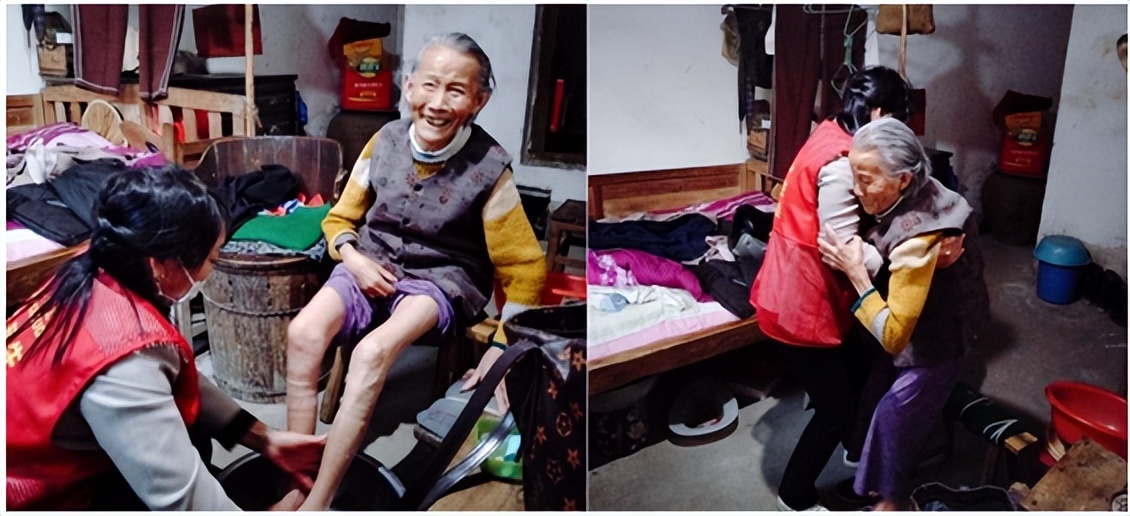 尊老敬老爱老助老用行动传递爱,关爱老人正能量九江