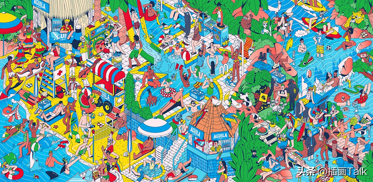 巴西插画师美式漫威,巴西插画师gabriel图