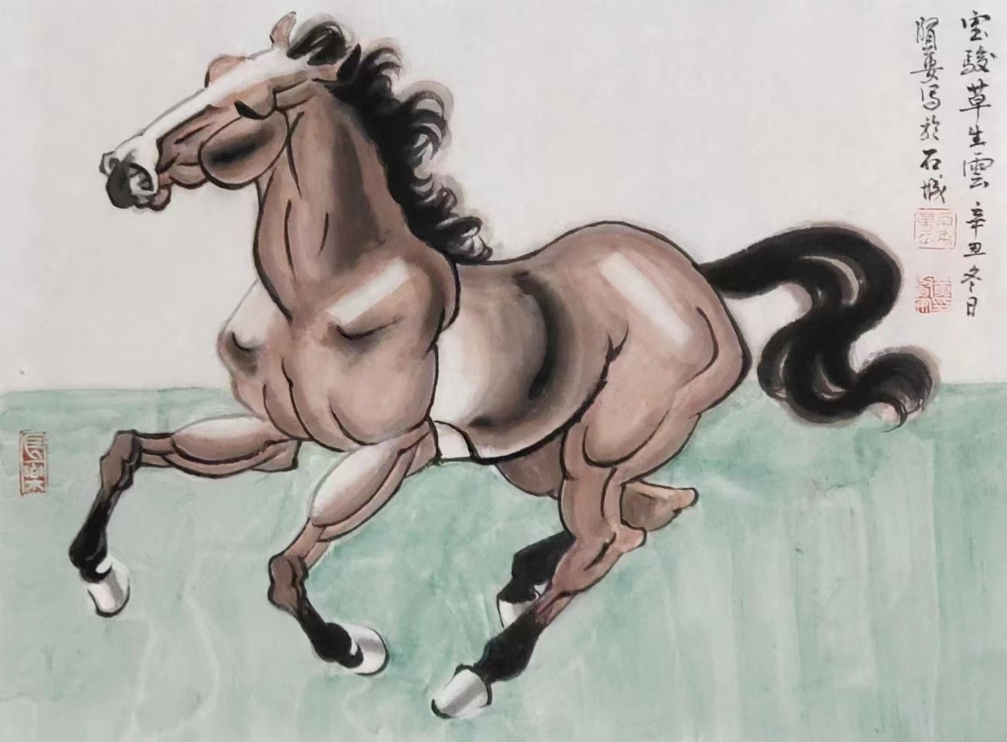 迎冬奥庆新春书画,迎元宵庆冬奥绘画一等奖