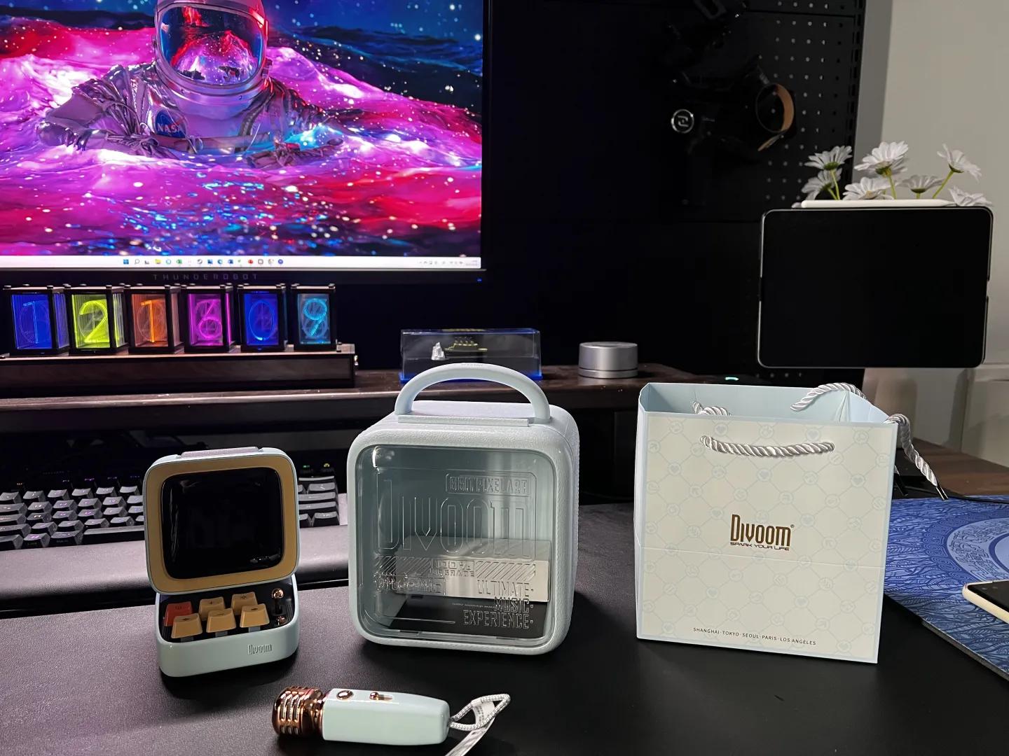 divoomditoo音箱测评,2021有源桌面音箱推荐