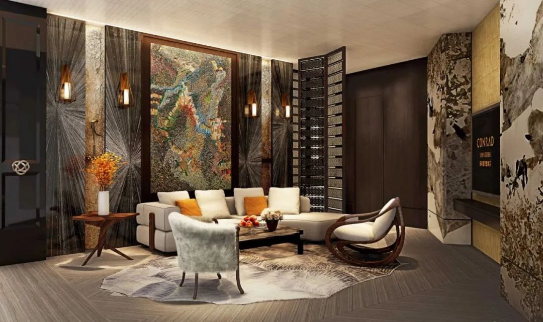 深圳康莱德酒店房间设计,深圳康莱德酒店实景照片