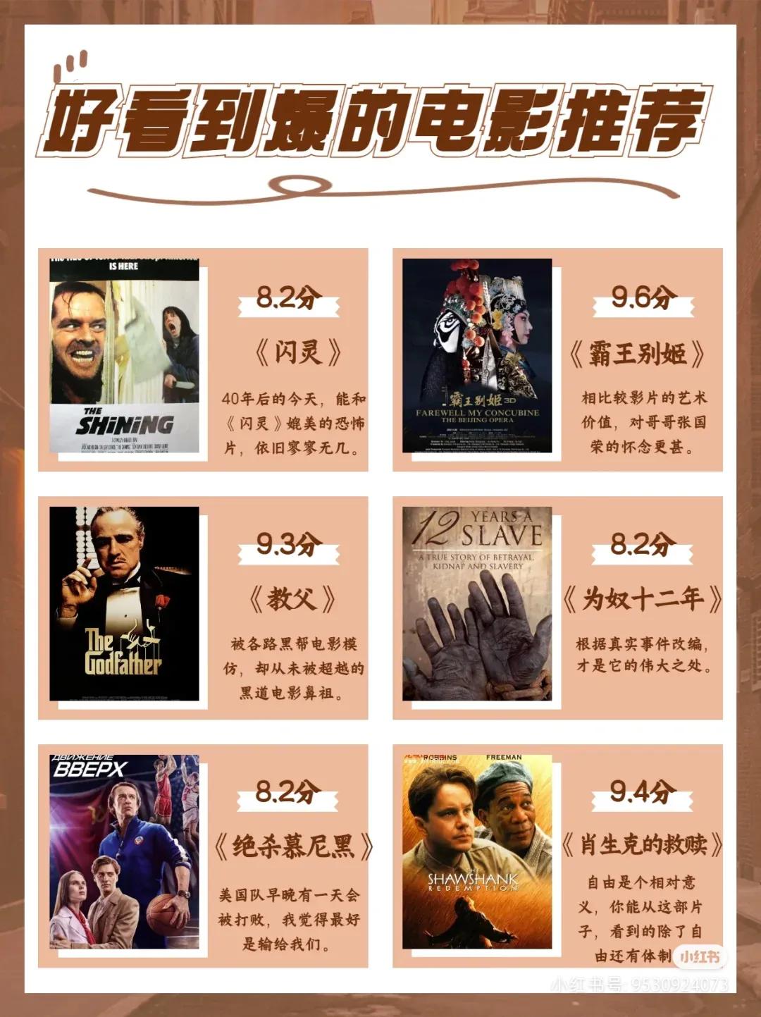 推荐一下必看的十部电影,今年必看的五部电影推荐建议收藏