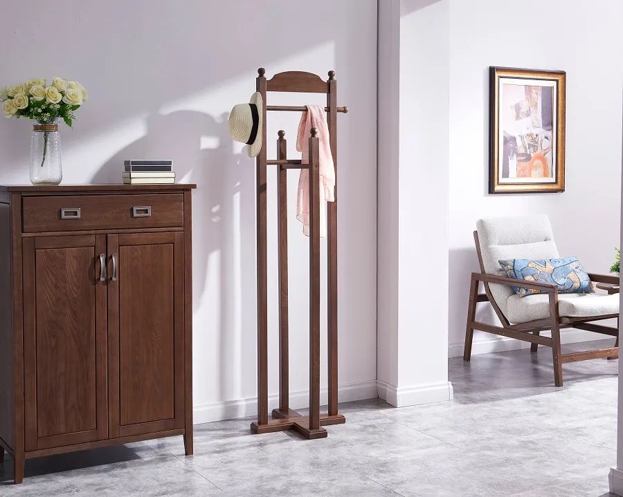 实木衣帽架高端,实木衣帽架效果图大全