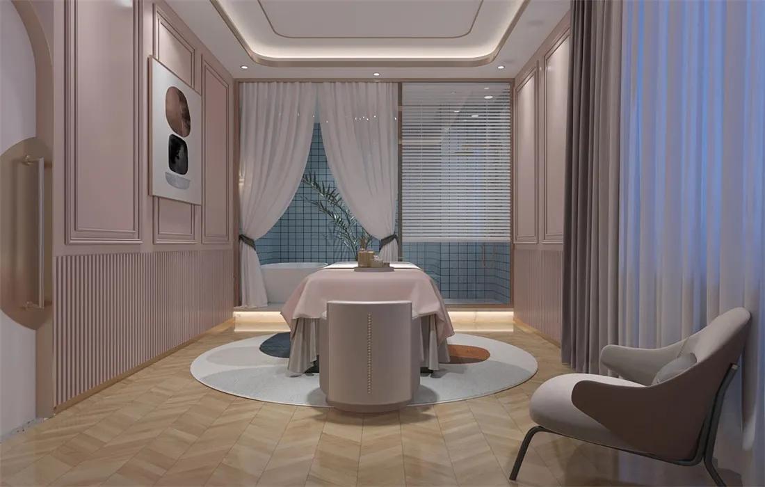 美容院装修设计白色风,日系美容院风格装修