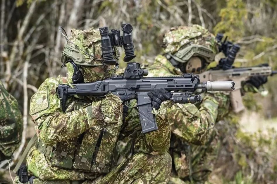 hk437伸缩版,hk437冲锋枪