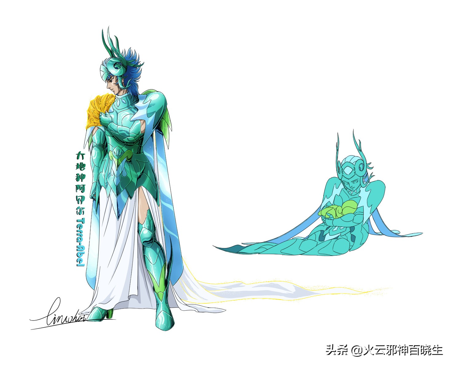 黄金圣斗士的同人画师,圣斗士同人绘画