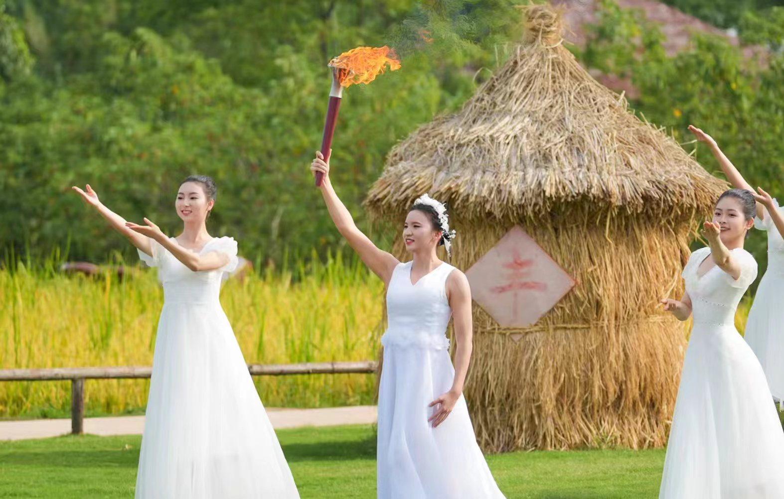 薪火相传运动会,省第十六届运动会薪火传递活动