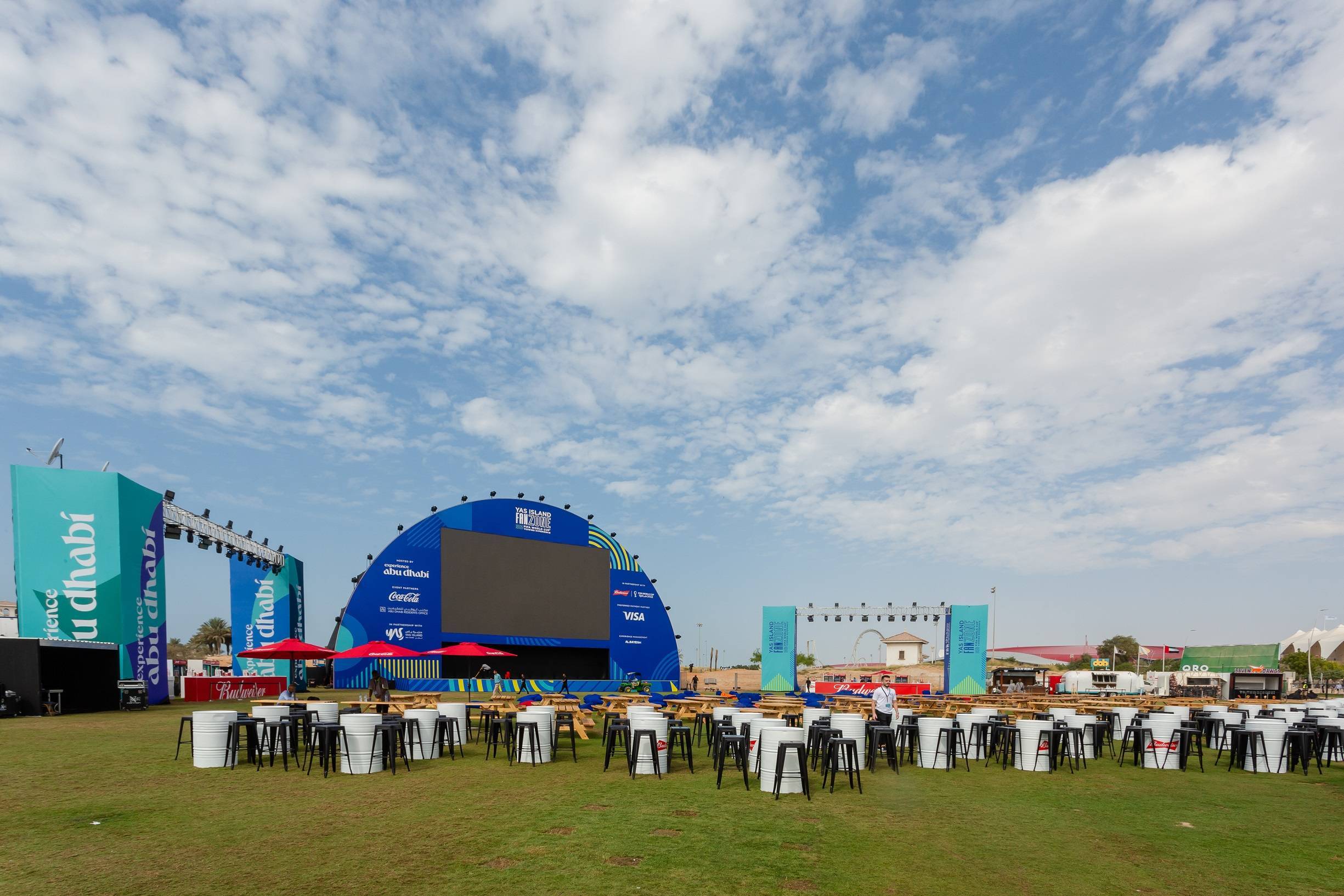 阿布扎比FIFA世界杯球迷中心在亚斯岛正式开放