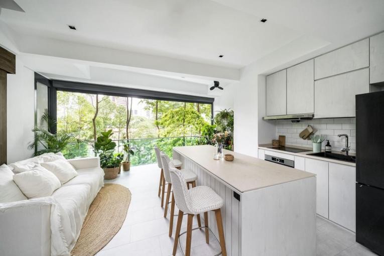 客厅做无主灯，吊顶可以这么来设计！干净简洁，高级感满满