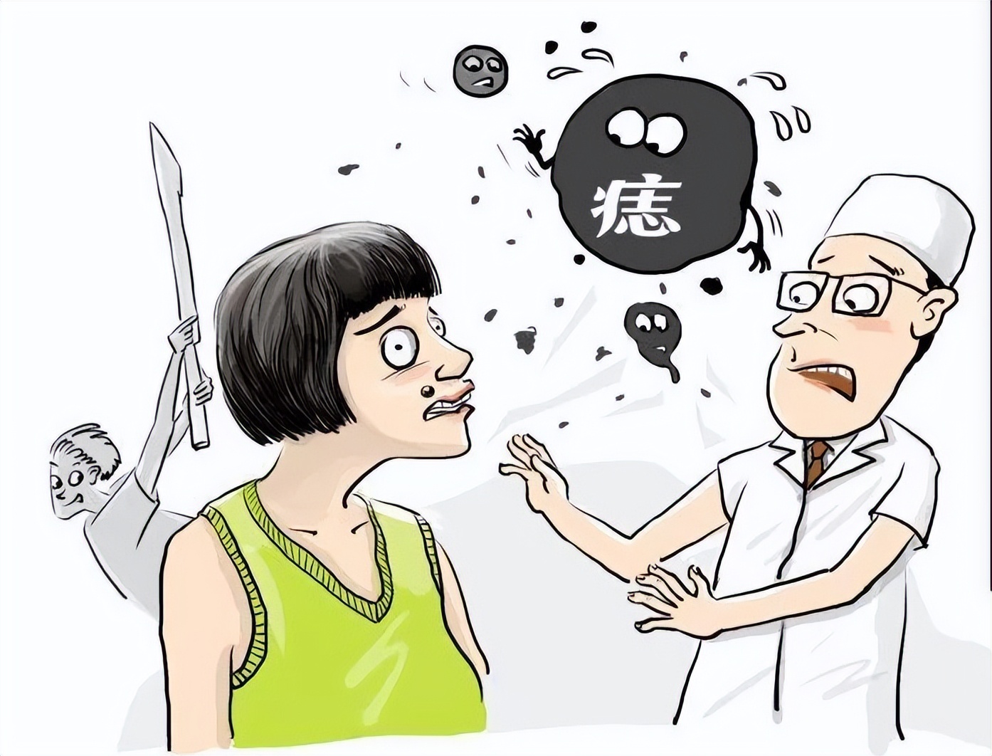 身上痣什么情况下会病变,身上的痣突然发生了什么