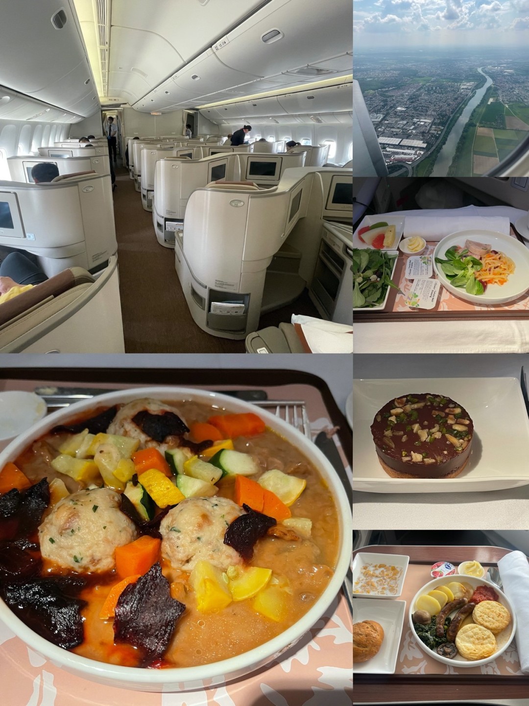 PKX/PVG/FRA/SZG,CA/MU/HU,公务舱及休息室体验评测