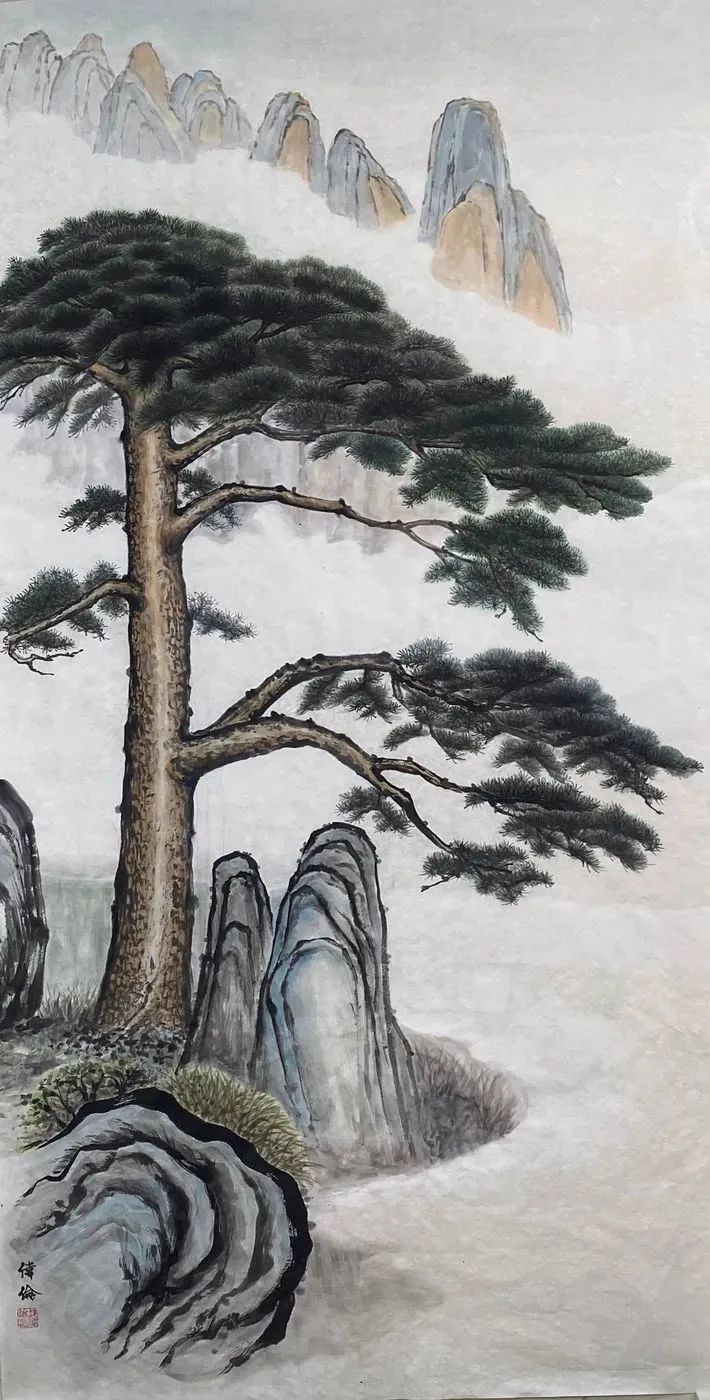 智水仁山行书书法,智水仁山书法