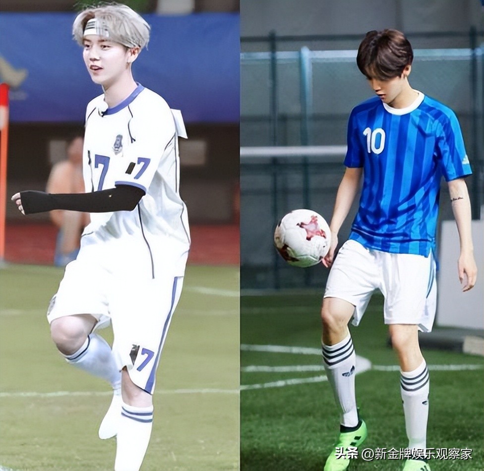 网友偶遇关晓彤陪鹿晗踢球,关晓彤被路人围观