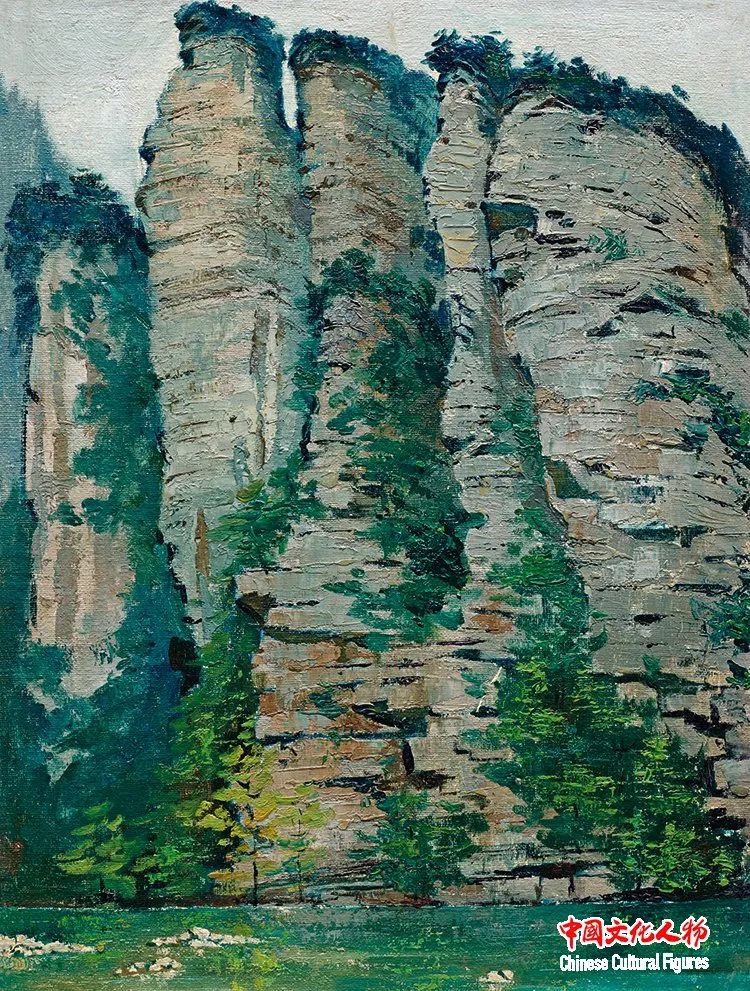 韩玉臣太行山写生油画水平,韩玉臣美术展