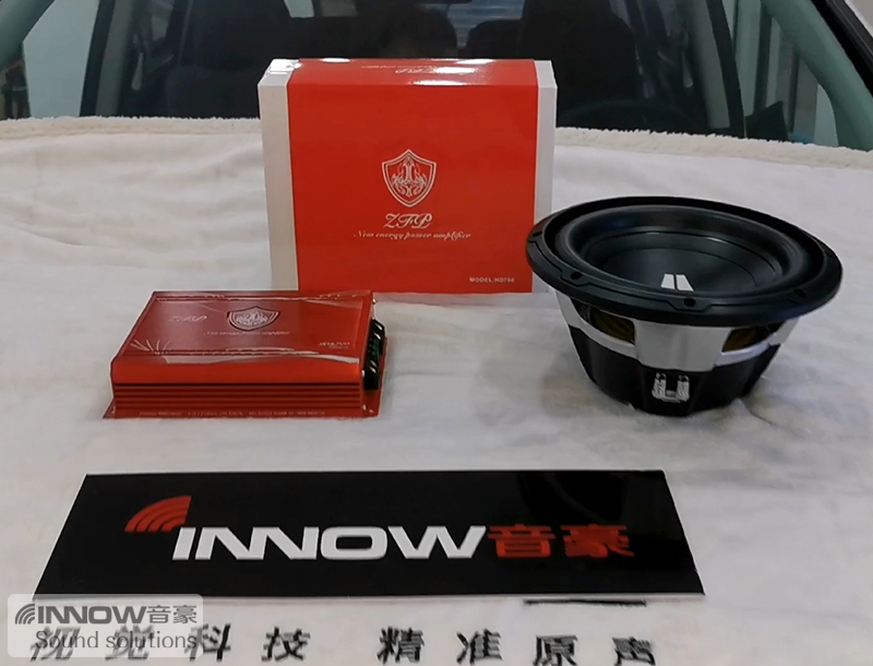 奥德赛捷力10寸低音炮,本田奥德赛音响升级低音炮