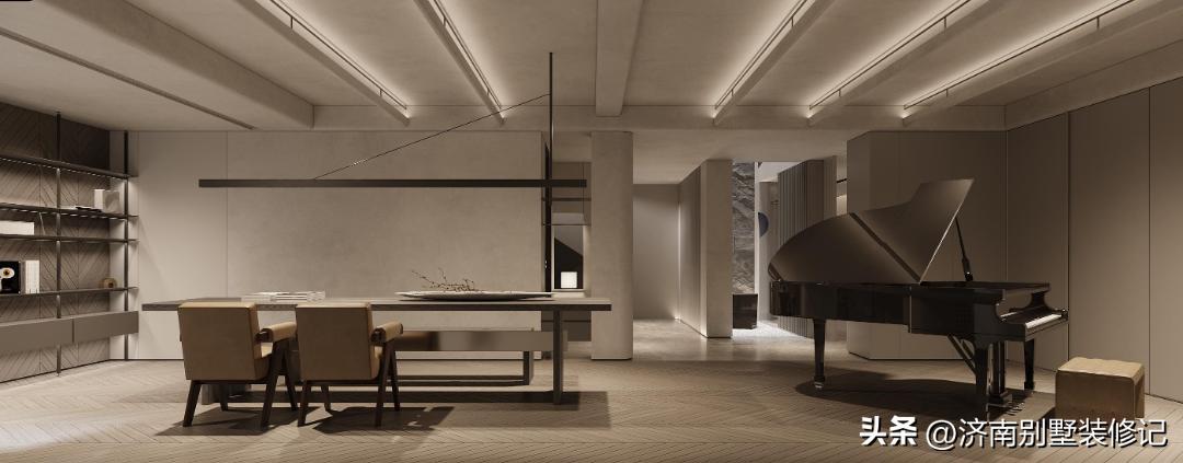 极简风美宅设计,秋冬现代轻奢风格美宅图片