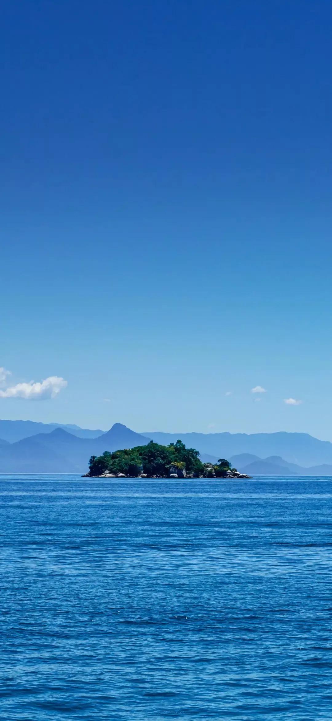 大海壁纸｜大海边，守候朝霞，聆听海浪的乐章