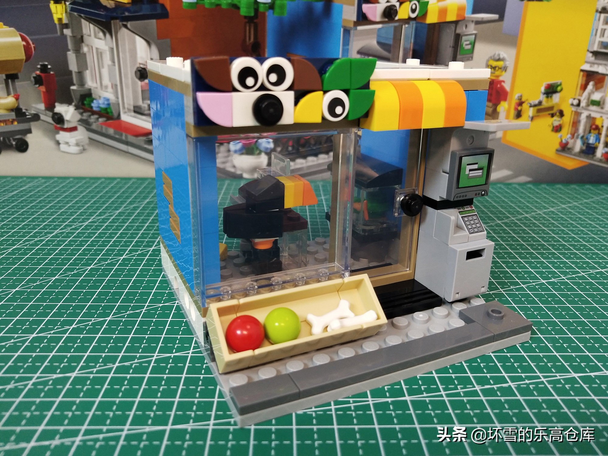 又大又炫酷的城市乐高,乐高创意百变街