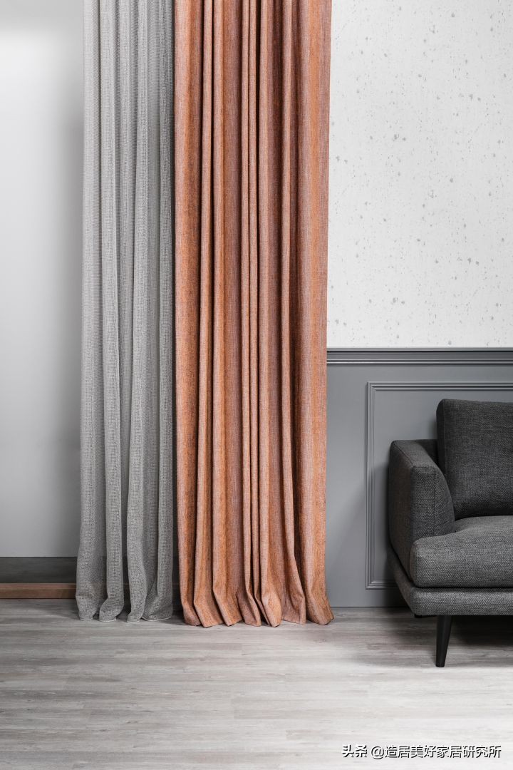 高端大气的窗帘颜色搭配,高颜值窗帘款式