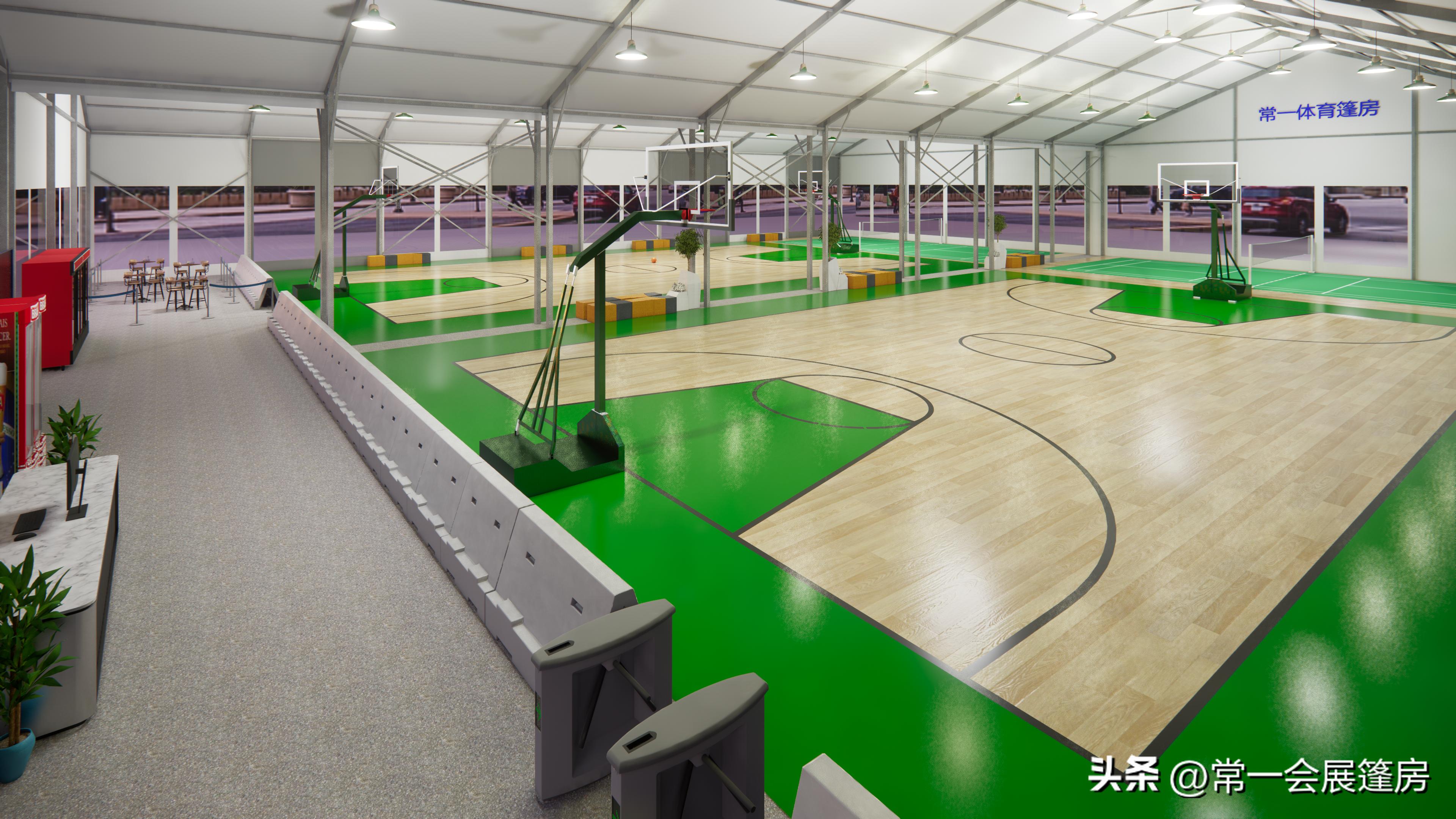 体育场馆篷房的设计,大型篷房体育馆