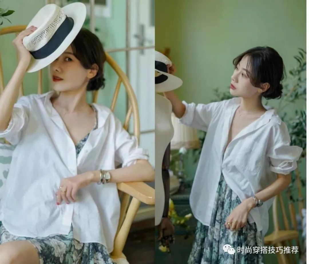 轻熟女干净穿搭,适合女生穿的成熟衬衫