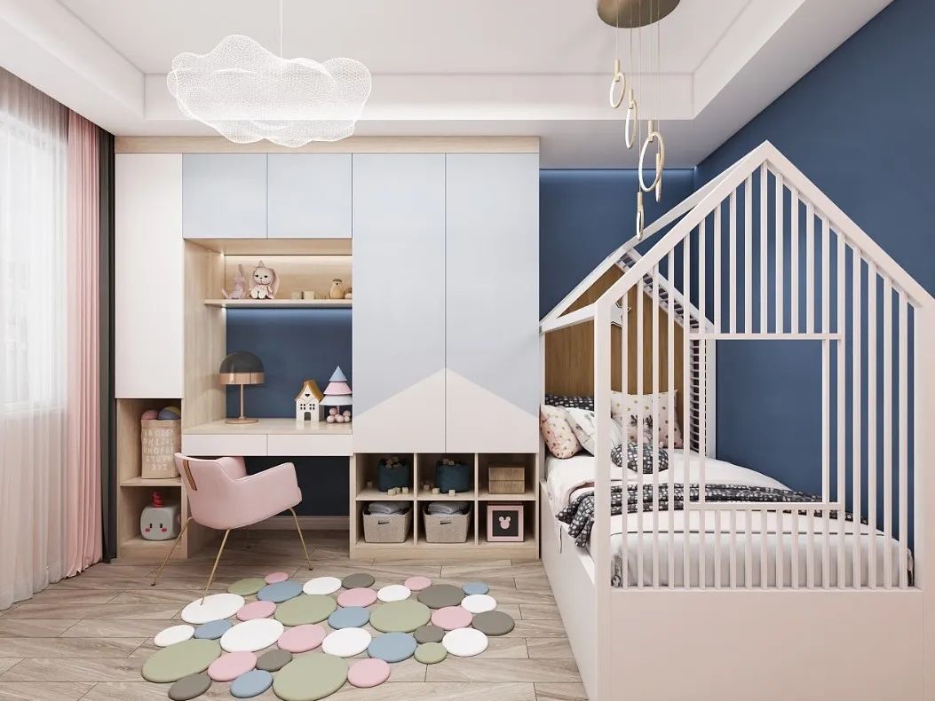 儿童房这样装有趣也实用,儿童房要这样装