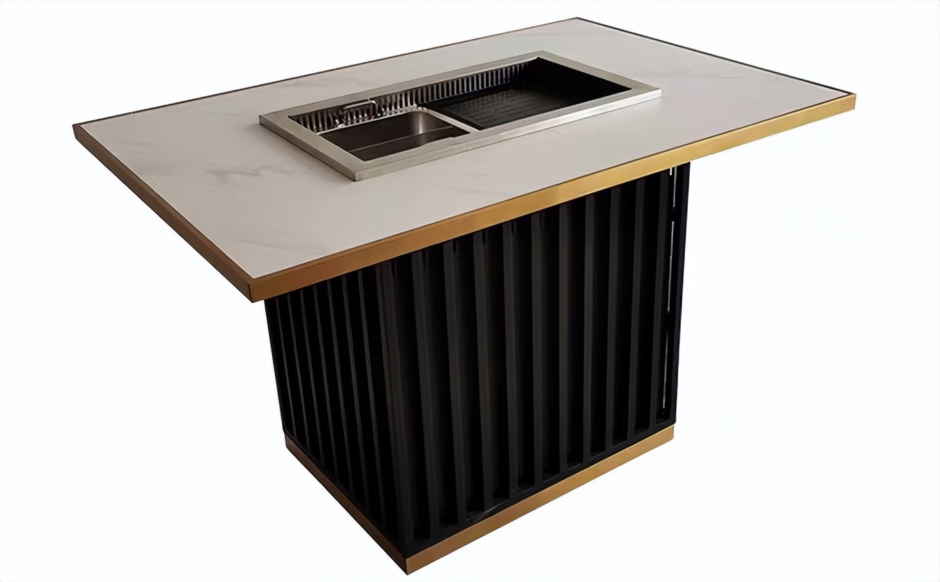 火锅烧烤一体桌价格是多少,涮烤一体的桌子多少钱