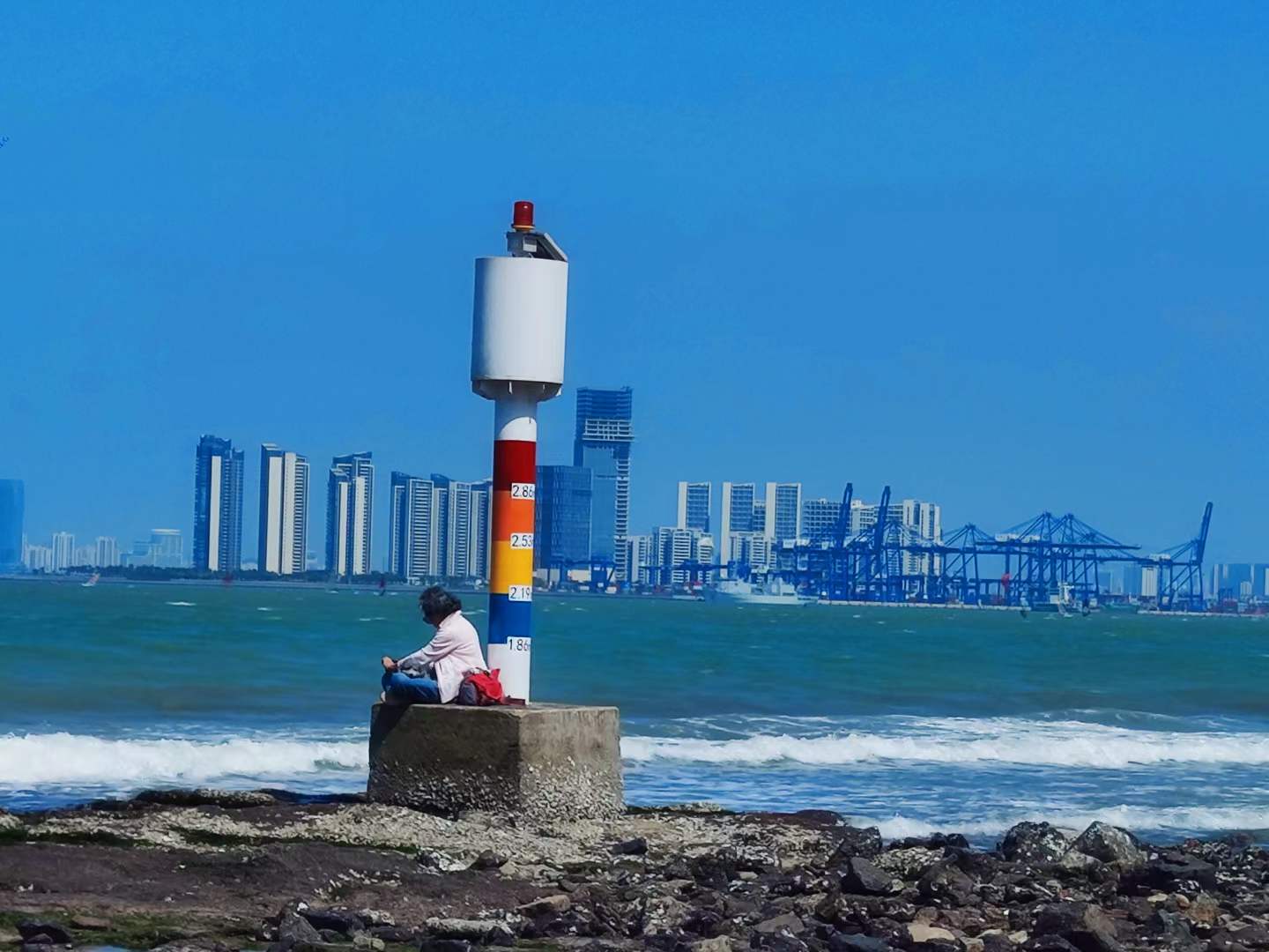 2021新年打卡海口西秀海滩,2月最美的海边