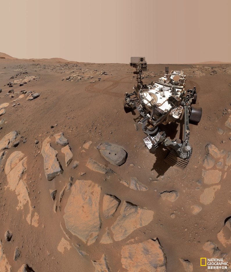 火星紫色岩石,火星表面发现神秘洞穴