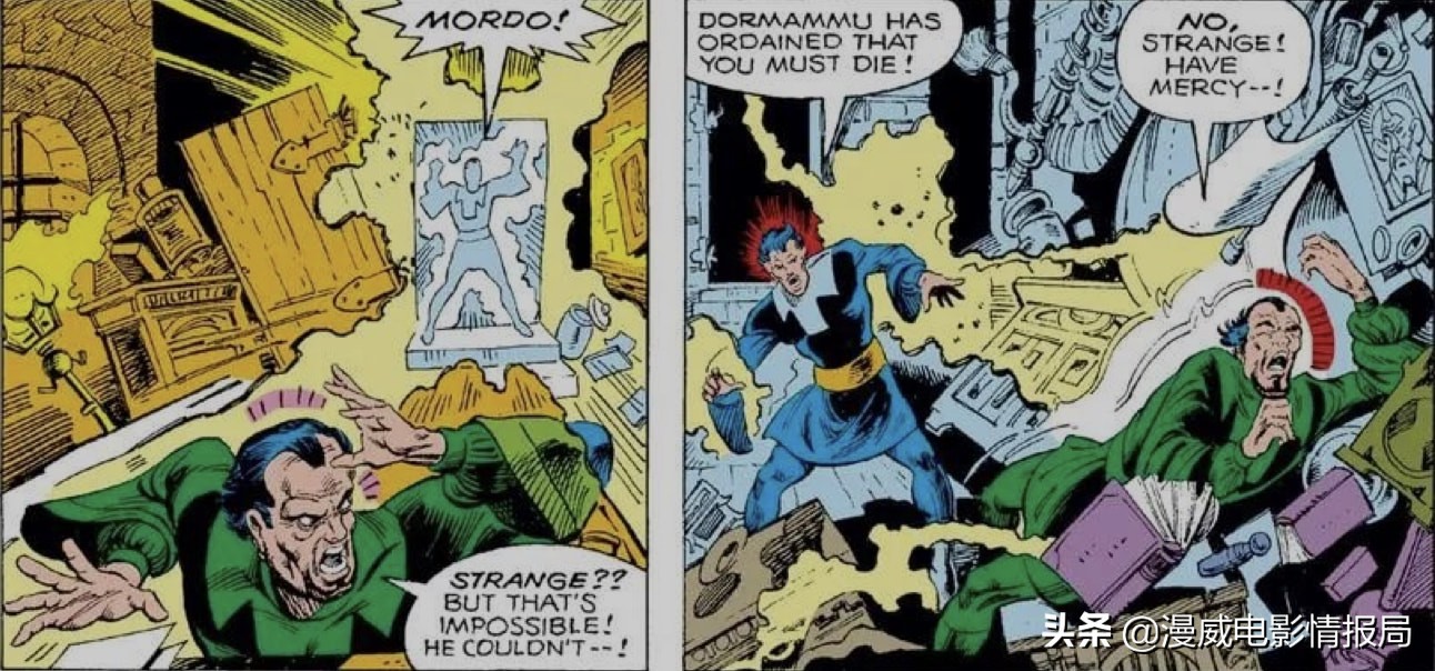 奇异博士和暗黑奇异博士,奇异博士没有特效是什么样子的