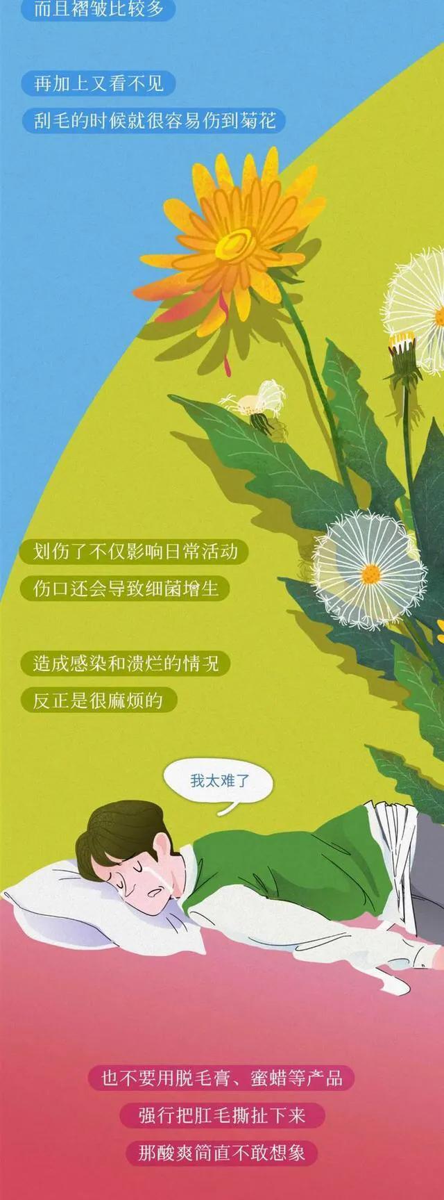 为什么人会长“肛毛”?若是刮掉会怎样?涨知识了!(漫画)