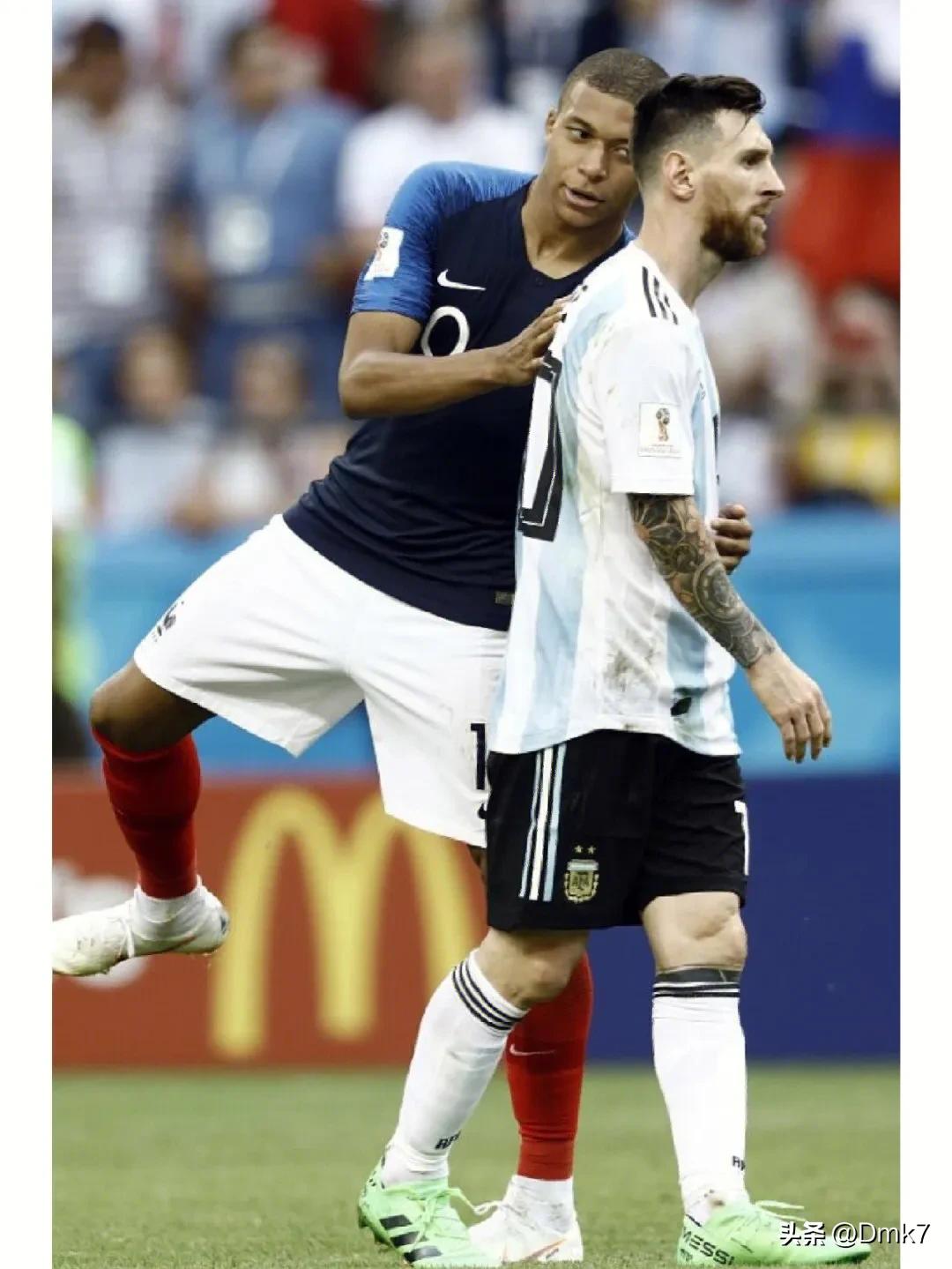 梅西vs姆巴佩打架,梅西姆巴佩情敌之战