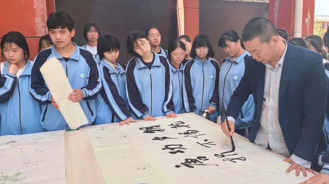 合阳二中书画展,合阳中学书画展