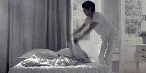 怎样缝被罩被子不乱跑,被罩里的被子总是跑怎么办