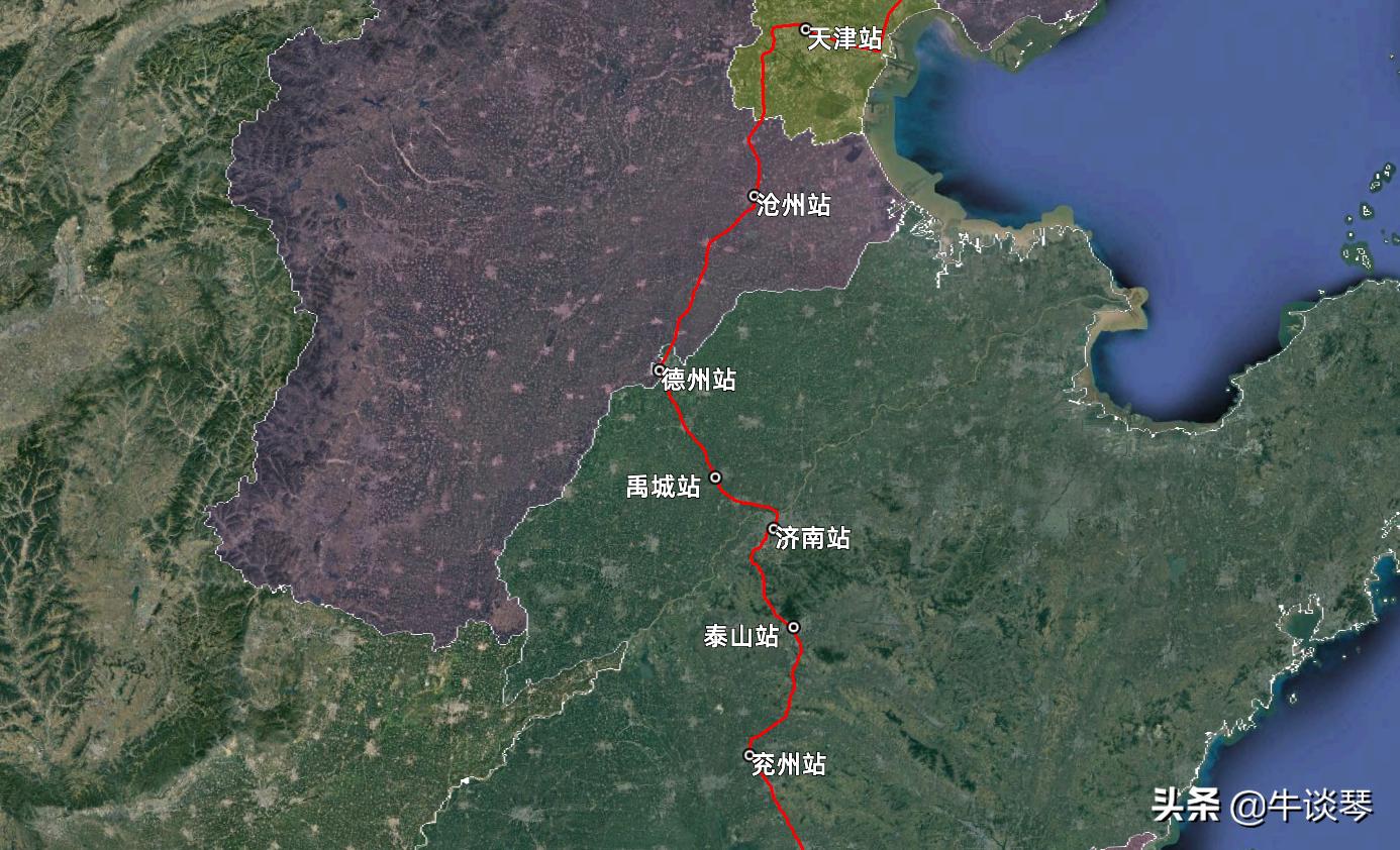 K50次列车运行线路图：齐齐哈尔开往浙江杭州，全程2893公里
