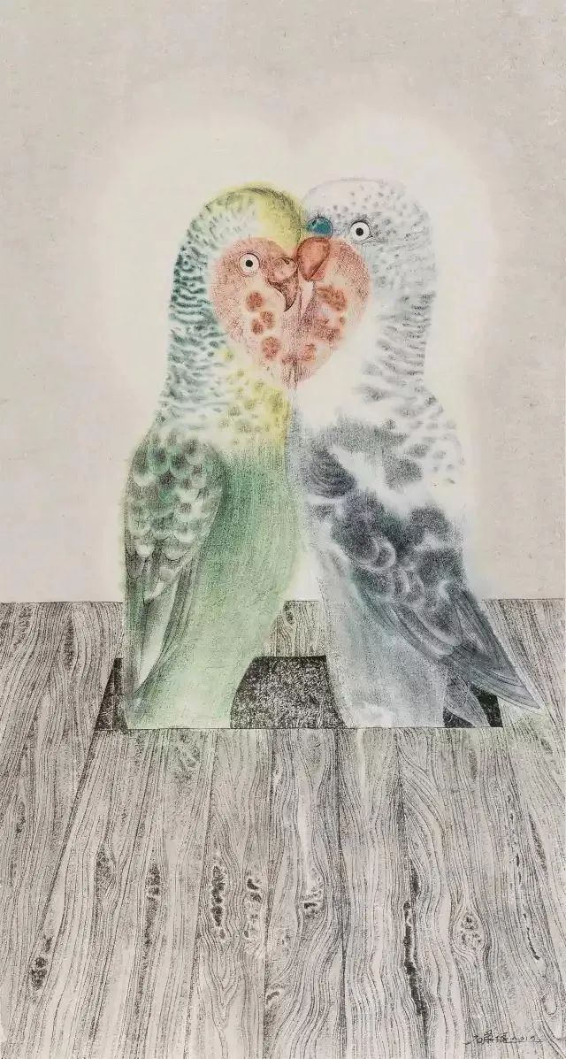 严谨细致的书法,水墨气韵生动的线描