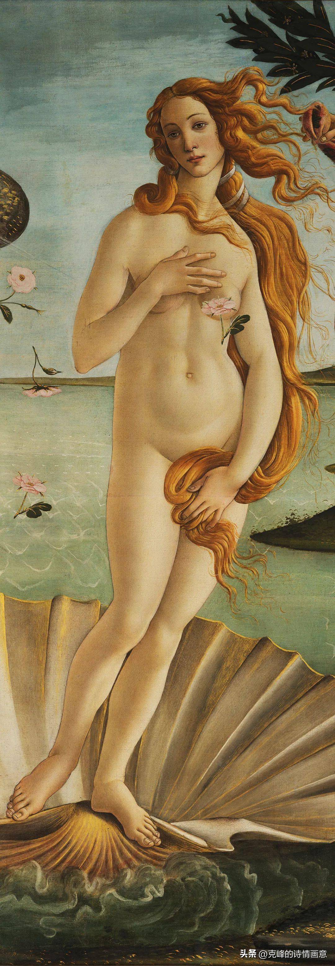 她是美与爱的女神，是“美之皇后”，更是波提切利心中的挚爱