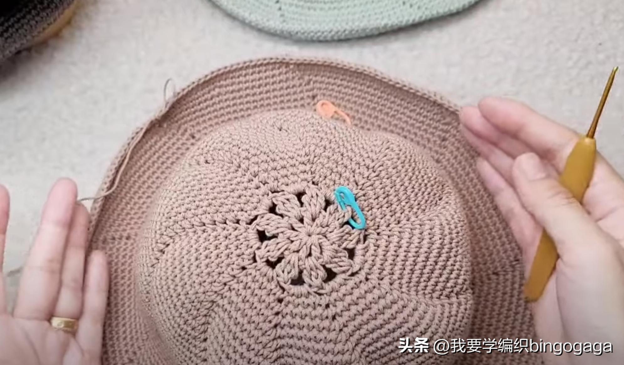 大帽檐空顶遮阳帽教程,遮阳帽简单画法