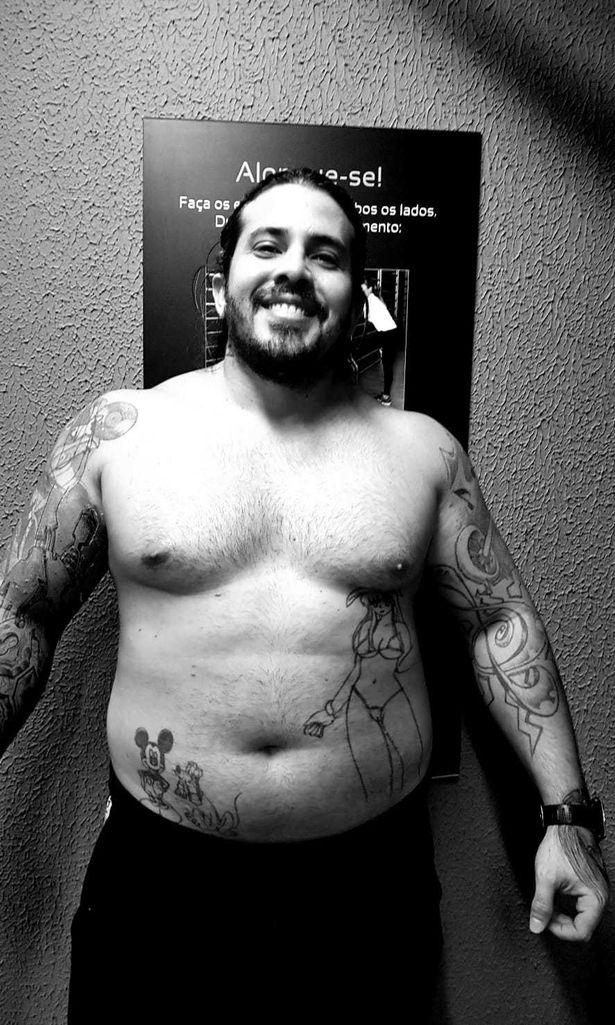 巴西男子减肥57斤二婚娶9名老婆，现当网红月入56万